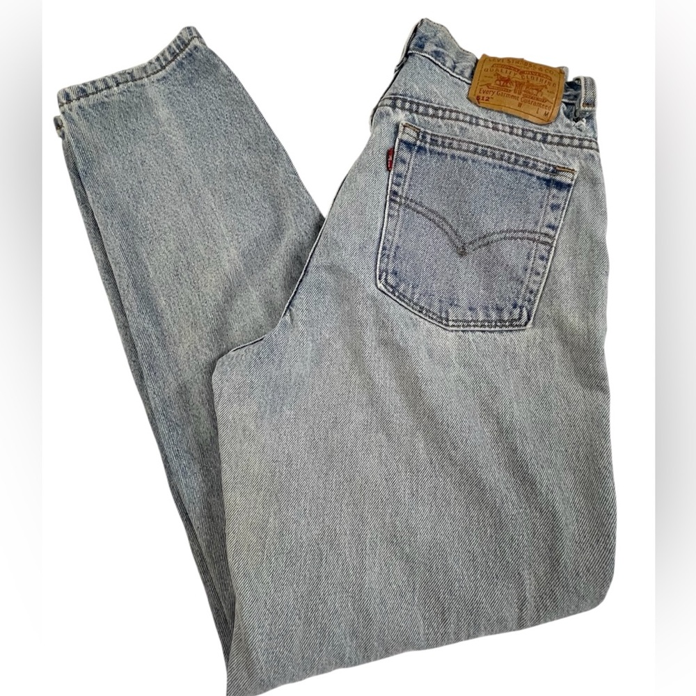 Levis 512 Vintage Tag Dated Jan 00 Slim Fit Tapered Leg Size 12 Made in USA Y2K